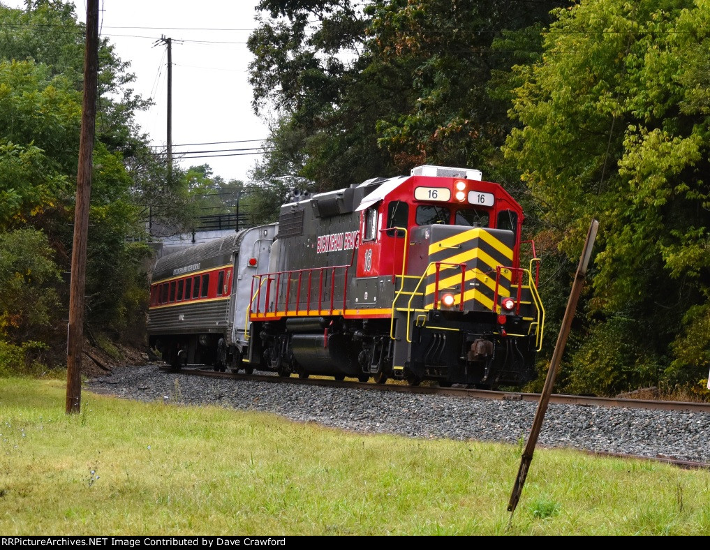 Virginia Scenic Railway Eastbound Blue Ridge Flyer